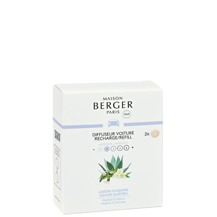 Maison Berger - Agaves Garden car diffuser refills